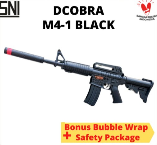 Airsoft DCobra M4-1 BLACK WA 0856 4960 1323