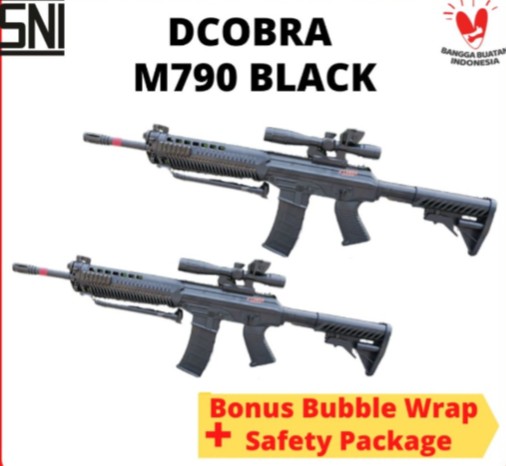 Airsoft DCobra M790 BLACK WA 0856 4960 1323